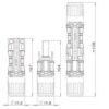 Abmessungen MC4 Stecker Set