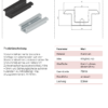 Datenblatt Mittelklemme schwarz Solarmodul PV Modul 30 35