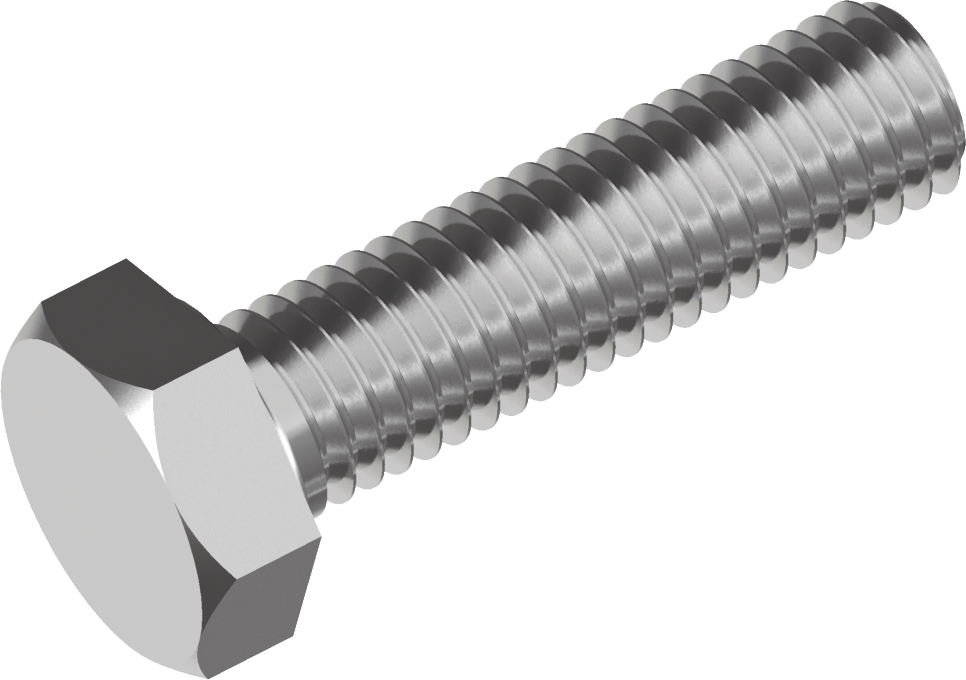 Sechskantschraube M10x25 Edelstahl A2 (DIN933)