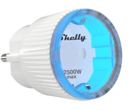 Shelly Plug-S WLAN Steckdose zur Energiemessung