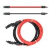 Solarkabel-Verlängerung MC4-kompatibel 2x2m Querschnitt 4mm2