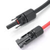 Solarkabel-Verlängerung MC4-kompatibel 2x2m Stecker und Buchse