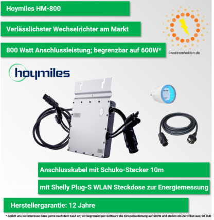 Hoymiles HM-800 Microwechselrichter