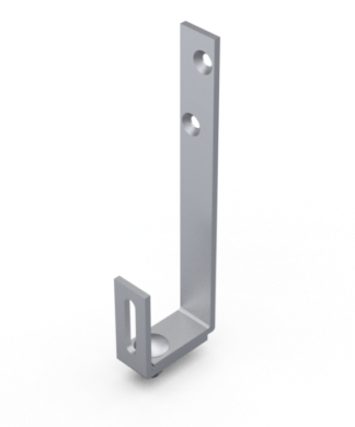 Dachhaken Schiefer verstellbar - Edelstahl A2 1.4301