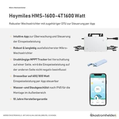Hoymiles-HMS-1600-4T-1600-Watt-Wechselrichter