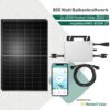 800W Balkonkraftwerk_Heckert Solar_900WP_HMS-800W-2T_WLAN integriert