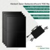 Heckert Solar Balkonkraftwerk 1920Wp mit Hoymiles HMS-1600-4WB