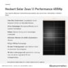 Heckert Solar Zeus 1.1 455Wp Solarmodul bifazial transparent Glas-Glas