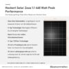 Heckert Solar Zeus 1.1 460Wp Solarmodul Glas-Glas
